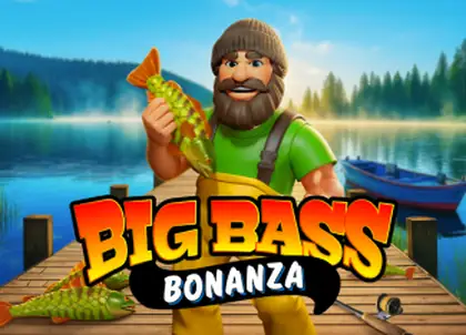 Игровые автоматы — обложка игры Big Bass Bonanza